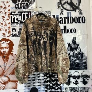 Columbia Brown and Tan Fleece Jacket